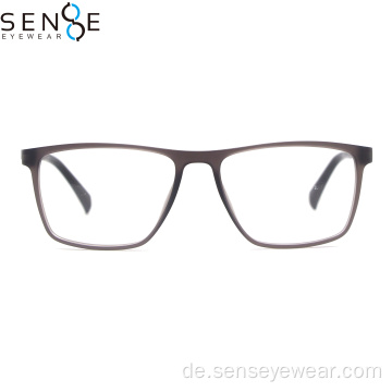 Hochwertige Männerbrillen Tr90 Rahmen optische Brille